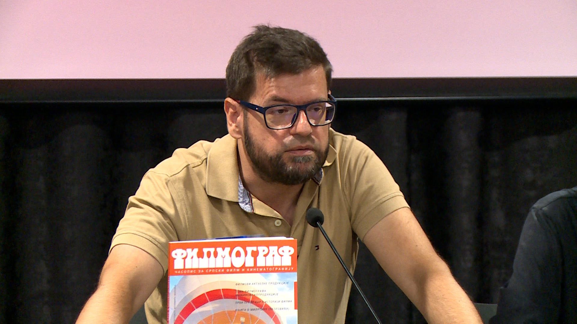 Beograd, Ivan Karl direktor Filskog centra Srbije, uvek je bitno imati na kraju godine neki pisani trag o nacionalnoj kinematografiji Beograd, Ivan Karl direktor Filskog centra Srbije, uvek je bitno imati na kraju godine neki pisani trag o nacionalnoj kinematografiji